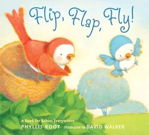 Flip, Flap, Fly!: A Book for Babies Everywhere - Board book - VERY GOOD - image 2