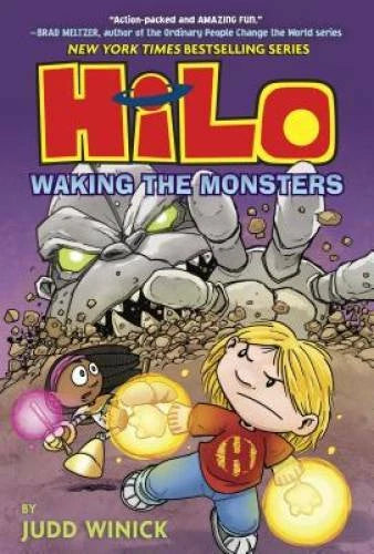 Hilo Book 4: Waking the Monsters - Hardcover By Winick, Judd - GOOD - image 2