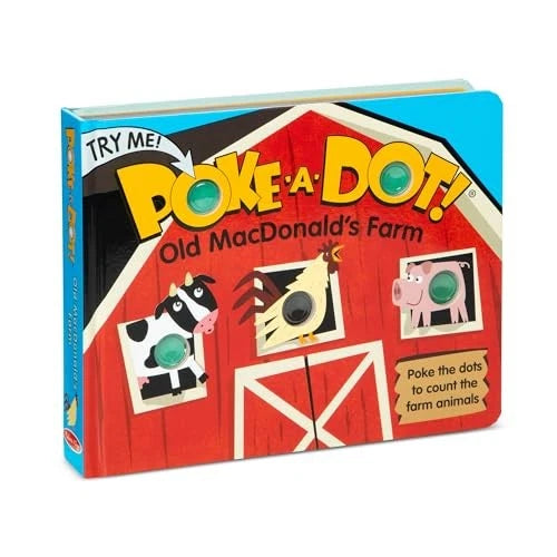 OLD MACDONALD'S FARM (Poke-A-Dot!) - Board book By IKids - GOOD - image 2