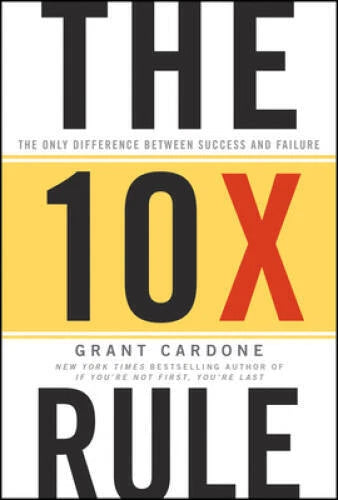 The 10X Rule: The Only Difference Between Success and Failure - Hardcover - GOOD - image 2