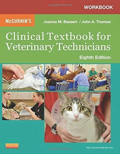 Workbook for McCurnin's Clinical Textbook for Veterinary Technicians, 8e - GOOD - image 2