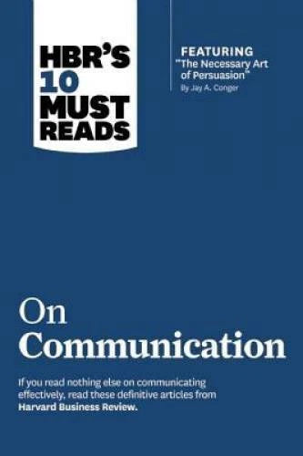 HBR's 10 Must Reads on Communication (with featured article ?The Necessar - GOOD - image 2