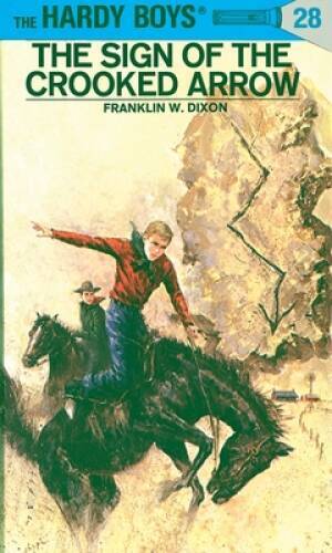 The Sign of the Crooked Arrow (Hardy Boys, Book 28) - Hardcover - VERY GOOD