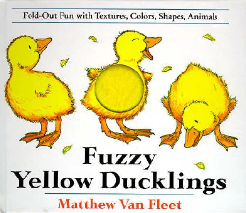 Fuzzy Yellow Ducklings - School & Library Binding By Van Fleet, Matthew - GOOD - image 2