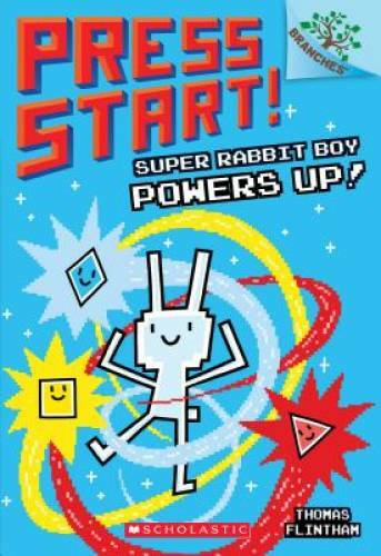 Super Rabbit Boy Powers Up! A Branches Book (Press Start! #2) - Paperback - GOOD