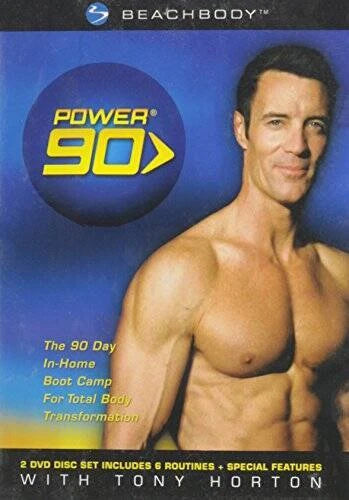 Power 90: Tony Horton (The 90 Day In-Home Boot Camp for Total Body T - VERY GOOD - image 2