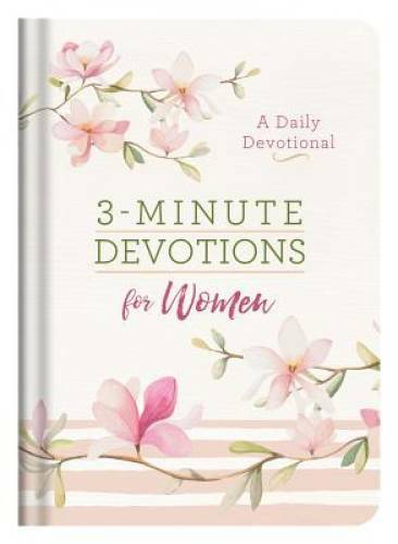 3-Minute Devotions for Women: A Daily Devotional - Hardcover - VERY GOOD