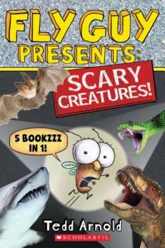 Fly Guy Presents: Scary Creatures! (5 books in 1) - Hardcover - GOOD - image 2