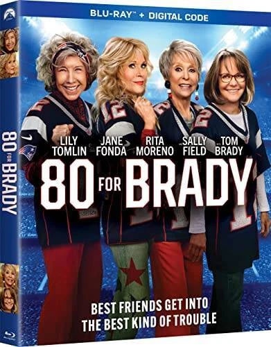 80 For Brady - Blu-ray By Lily Tomlin - GOOD - image 2
