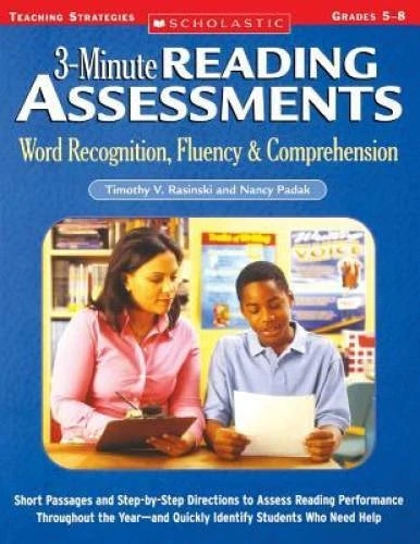 3-Minute Reading Assessments: Word Recognition, Fluency, and Comprehensio - GOOD