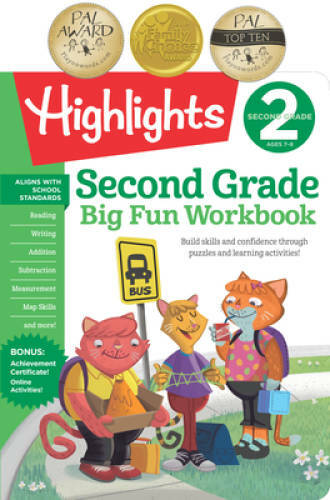 The Big Fun Second Grade Workbook (Highlightsâ?¢ Big Fun Activity Wor - GOOD