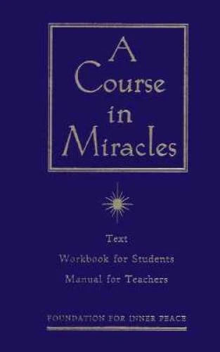 A Course in Miracles - Hardcover By Foundation for Inner Peace - GOOD - image 2