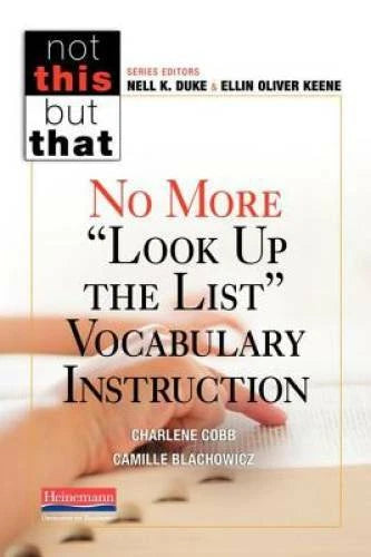 No More Look Up the List Vocabulary Instruction (Not This But That) - GOOD