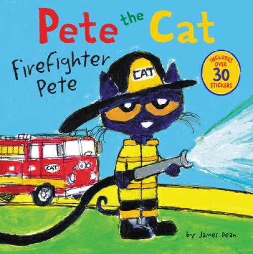 Pete the Cat: Firefighter Pete - Paperback By Dean, James - GOOD - image 2