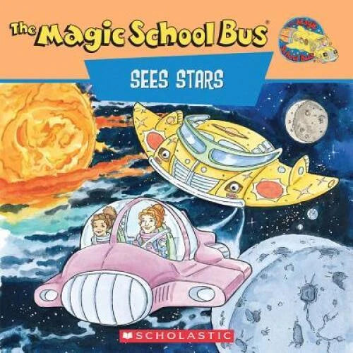 The Magic School Bus Sees Stars: A Book About Stars - Paperback - VERY GOOD - image 2