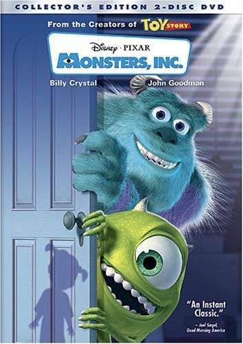 Monsters, Inc. (Two-Disc Collector's Edition) - DVD By Billy Crystal - GOOD