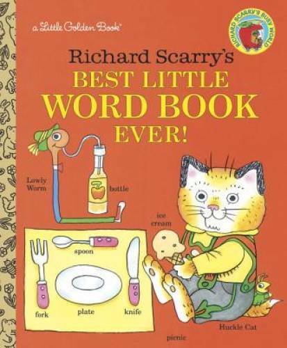 Richard Scarry's Best Little Word Book Ever (Little Golden Book) - GOOD