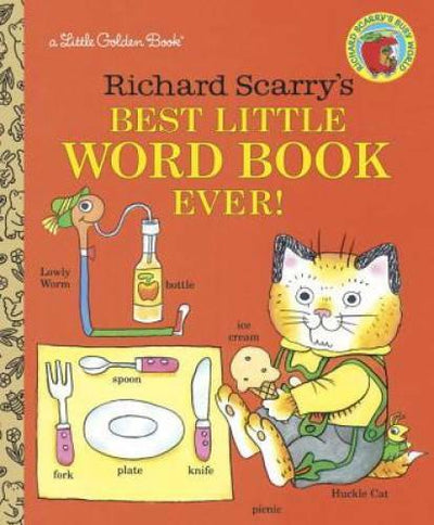 Richard Scarry's Best Little Word Book Ever (Little Golden Book) - GOOD