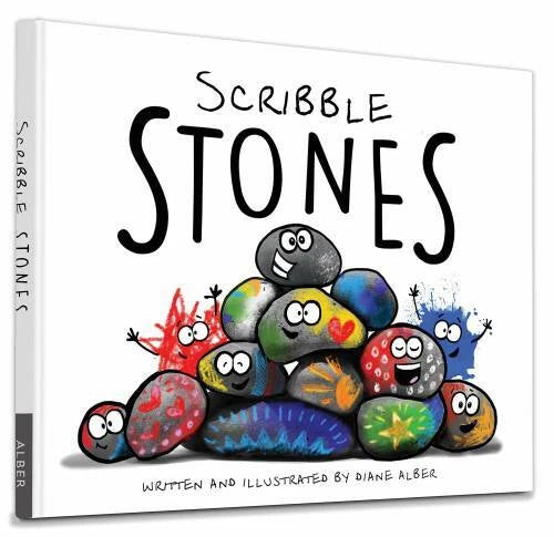 Scribble Stones - Hardcover By Diane Alber - GOOD - image 2