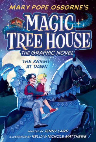 The Knight at Dawn Graphic Novel (Magic Tree House (R)) - Paperback - VERY GOOD