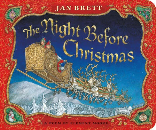 The Night Before Christmas - Board book By Brett, Jan - GOOD - image 2