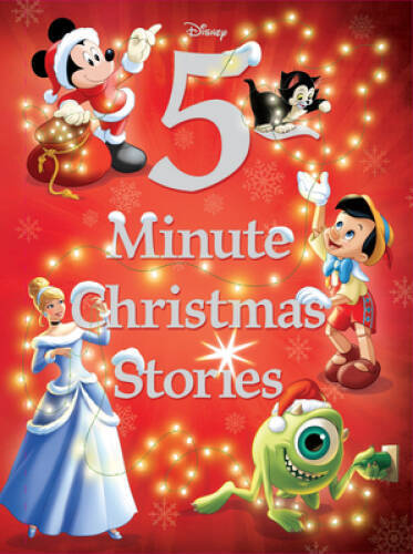 Disney 5-Minute Christmas Stories (5-Minute Stories) - Hardcover - GOOD