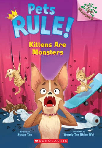 Kittens Are Monsters: A Branches Book (Pets Rule 3) - Paperback - VERY GOOD - image 2