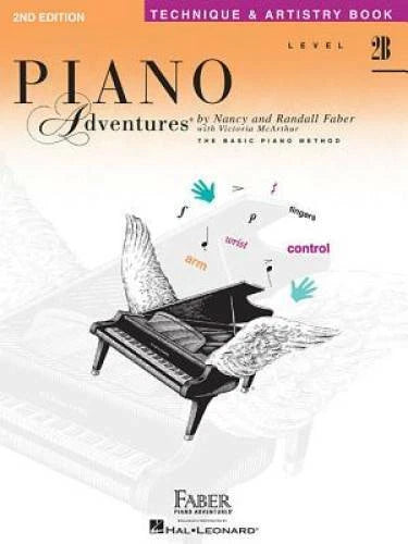 Level 2B - Technique & Artistry Book: Piano Adventures - Paperback - GOOD - image 2