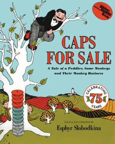 Caps for Sale: A Tale of a Peddler Some Monkeys and Their Monkey Business - GOOD - image 2