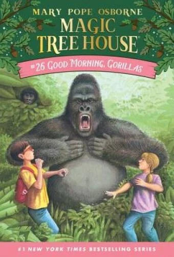 Good Morning, Gorillas (Magic Tree House #26) - Paperback - VERY GOOD - image 2