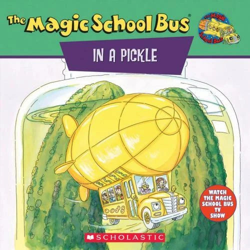 The Magic School Bus In A Pickle: A Book About Microbes - Paperback - GOOD - image 2