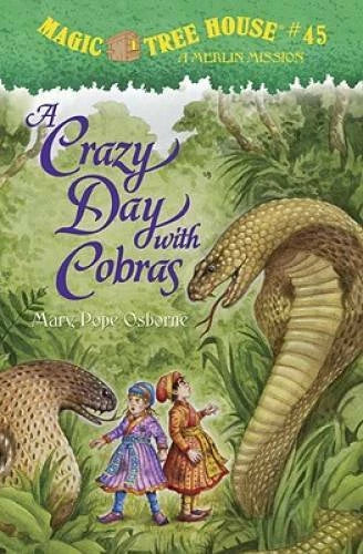 A Crazy Day with Cobras (Magic Tree House (R) Merlin Mission) - Hardcover - GOOD - image 2