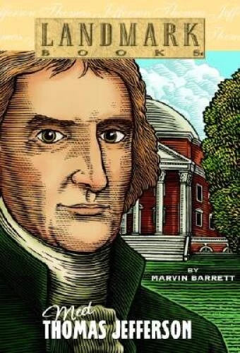 Meet Thomas Jefferson (Landmark Books) - Paperback By Barrett, Marvin - GOOD - image 2