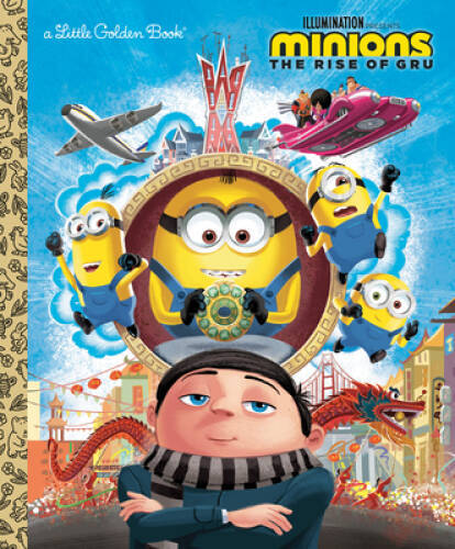 Minions: The Rise of Gru Little Golden Book - Hardcover - VERY GOOD