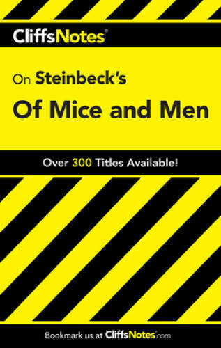 CliffsNotes on Steinbeck's Of Mice and Men (Cliffsnotes Literature  - GOOD