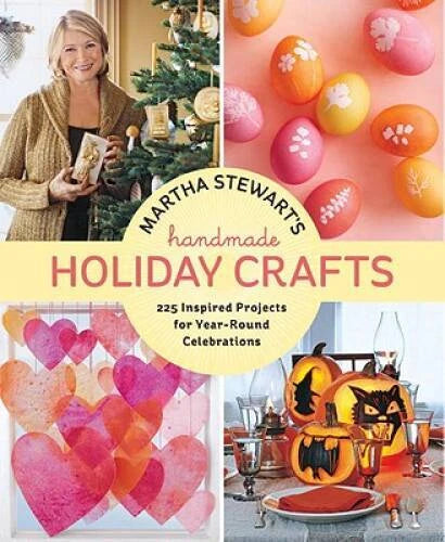 Martha Stewart's Handmade Holiday Crafts: 225 Inspired Projects for - VERY GOOD - image 2