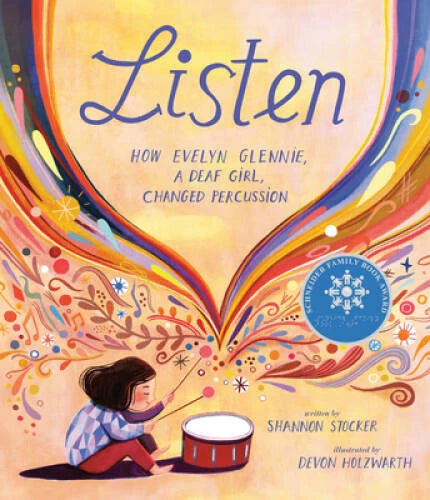 Listen: How Evelyn Glennie, a Deaf Girl, Changed Percussion - Hardcover - GOOD - image 2