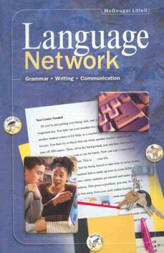 Language Network: Grammar, Writing, Communication, Grade 10 - Hardcover - GOOD
