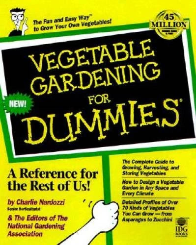 Vegetable Gardening For Dummies? - Paperback By Nardozzi, Charlie - GOOD - image 2
