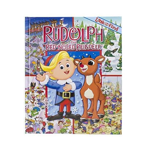 Look and Find: Rudolph the Red-Nosed Reindeer - Hardcover - GOOD - image 2