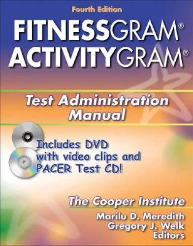 Fitnessgram/Ac<wbr/>tivitygram Test Administration Manual-4th Edition - GOOD