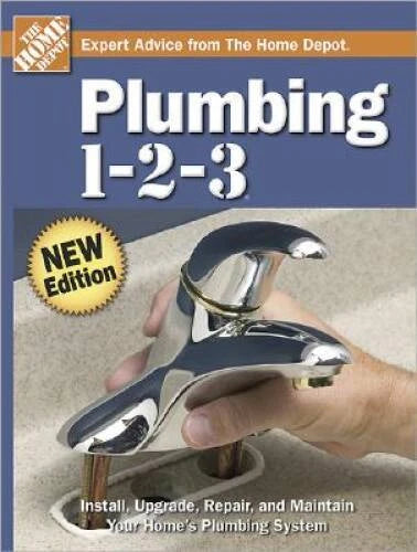 Plumbing 1-2-3 - Hardcover By The Home Depot - GOOD - image 2