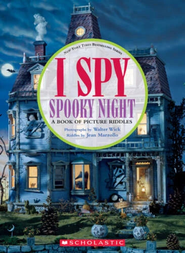 I Spy Spooky Night: A Book of Picture Riddles - Hardcover - VERY GOOD - image 2