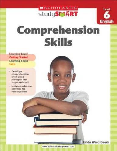 Scholastic Study Smart Comprehension Skills Level 6 - Paperback - VERY GOOD