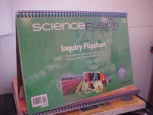 ScienceFusion: Inquiry Flipchart Grade 1 - Spiral-bound - VERY GOOD