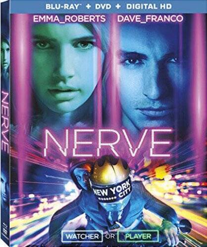 Nerve [Blu-ray + DVD + Digital HD] - Blu-ray By Emma Roberts - GOOD