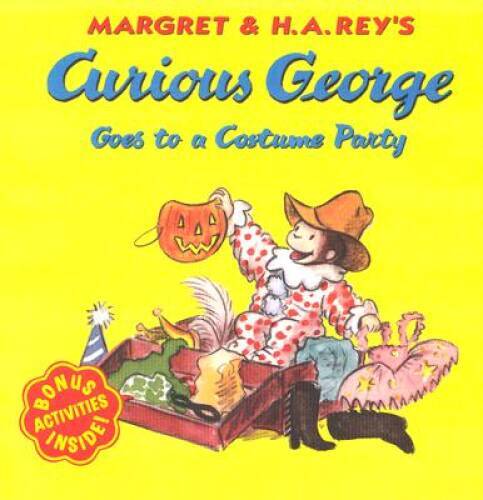 Curious George Goes to a Costume Party - Paperback By Margret Rey - VERY GOOD