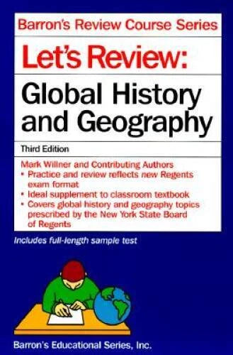 Lets Review: Global History and Geography (Barrons Review Course  - GOOD
