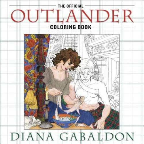 The Official Outlander Coloring Book: An Adult Coloring Book - Paperback - GOOD - image 2
