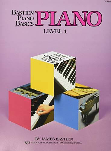 WP201 - Bastien Piano Basics - Piano Level 1 - Paperback By James Bastien - GOOD